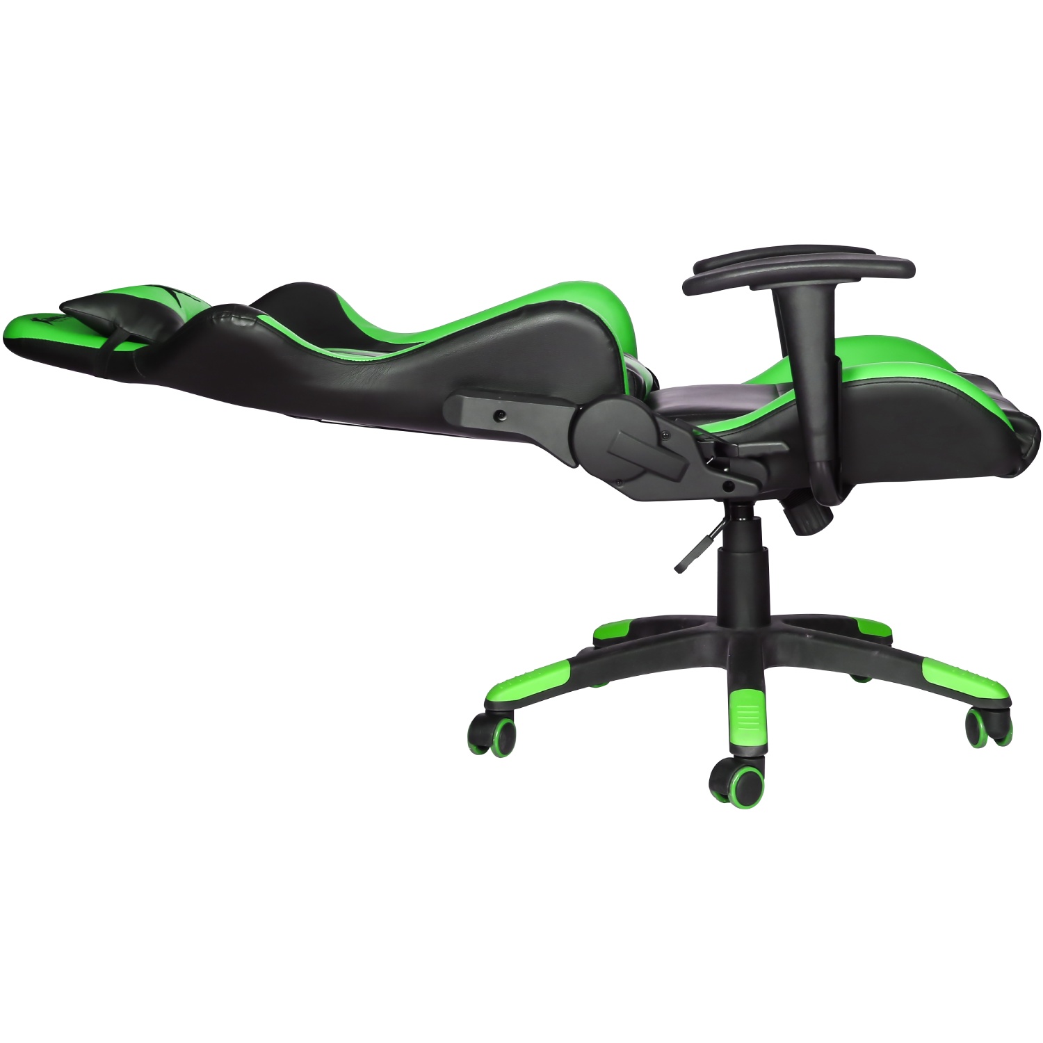 Крісло ігрове XTRIKE ME Advanced Gaming Chair GC-905, 50мм, чорно-зелене (GC-905GN) Чорний + зелений на малюнкі №3
