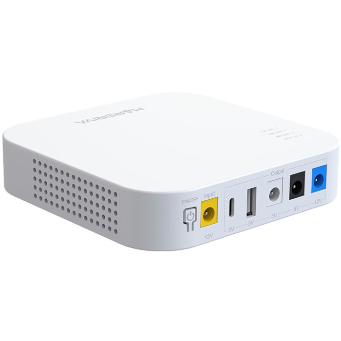 ДБЖ Marsriva DC Router UPS KP4 Max 3xDC+USB+USB-C OUT, 5V/9V/12V 18W 20000 mAh (74Wh) Li-Ion (KP4Max_MARSRIVA) на малюнкі №2