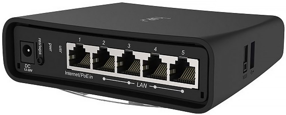 Маршрутизатор Mikrotik hAP ac²with 716MHz CPU, 128MB RAM, 5 x Gbit LAN, built-in (RBD52G-5HACD2HND-TC) на малюнкі №3