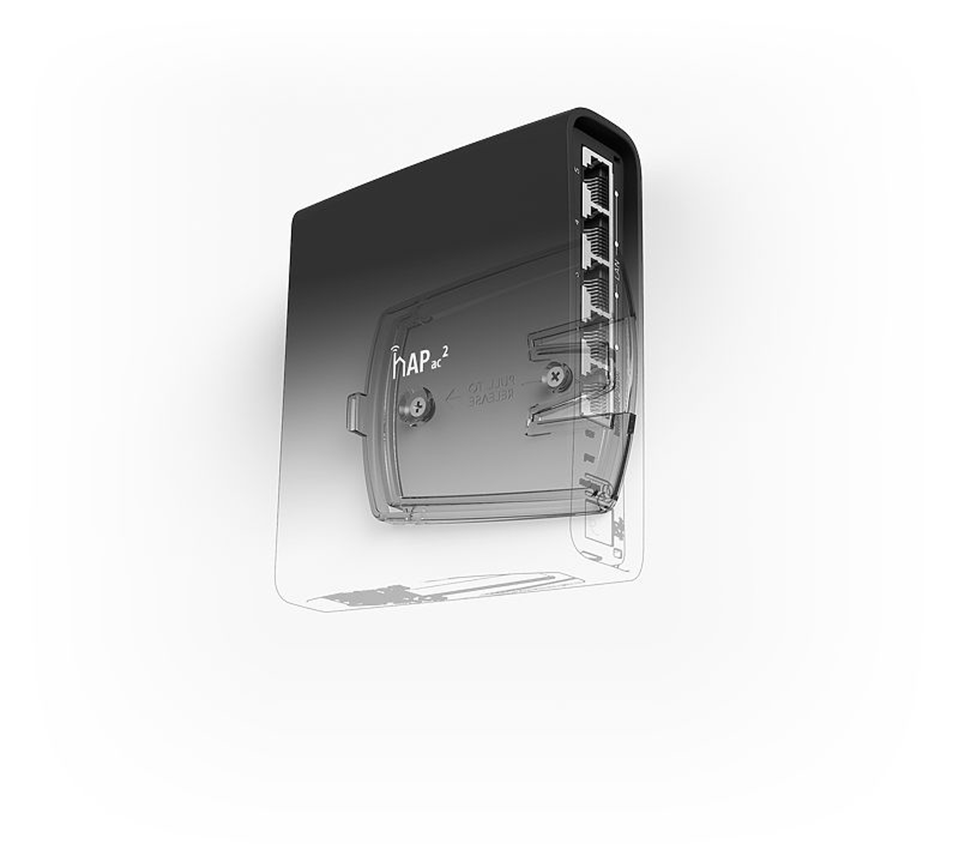 Маршрутизатор Mikrotik hAP ac²with 716MHz CPU, 128MB RAM, 5 x Gbit LAN, built-in (RBD52G-5HACD2HND-TC) на малюнкі №5