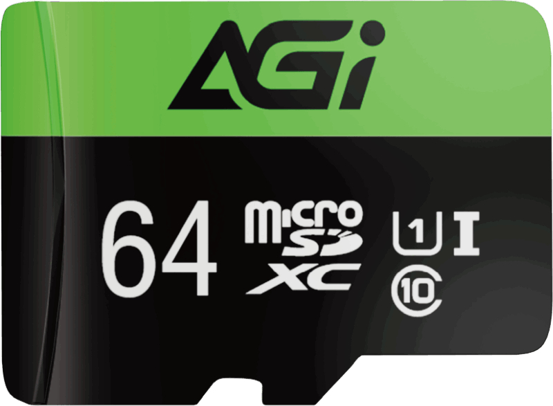 Memory card microSDXC 64Gb AGI Choice TF138 (C10 UHS I) Retail + adapter (AGI064GU1TF138-R2) на малюнкі №1