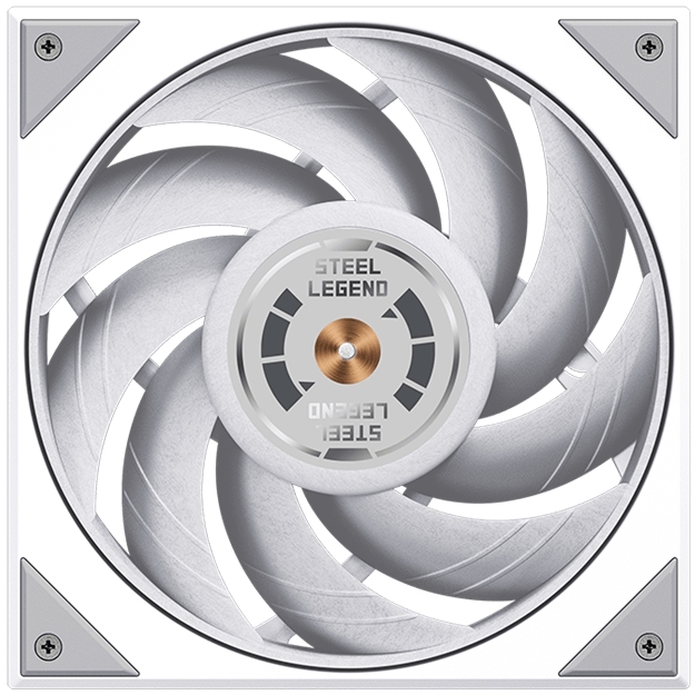 Система водяного охолодження ASRock White (Steel Legend 360 LCD) на малюнкі №9