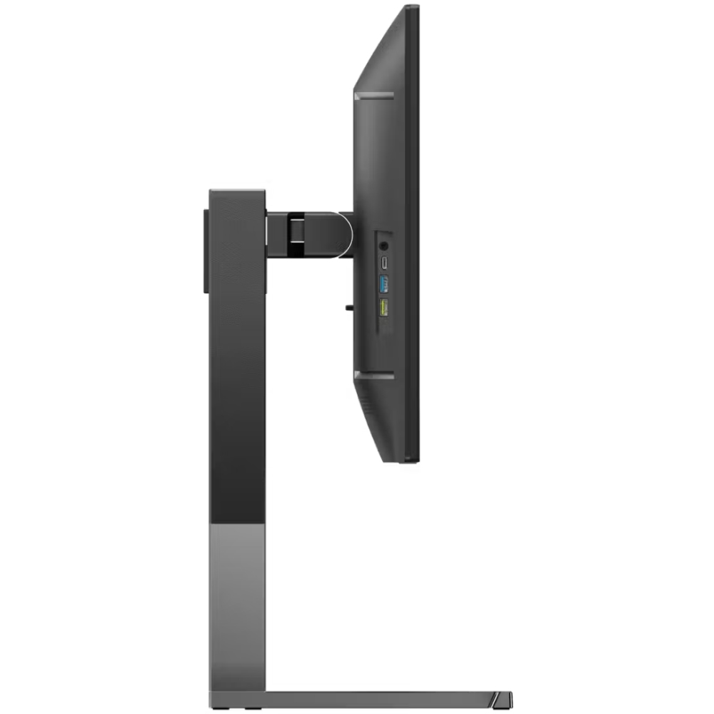 TFT 27 AOC U27U3CV, Nano IPS, 2хHDMI, DP, USB-C, USB-hub, HAS, Pivot, кол, чорно-срібл (U27U3CV) чорний з сірим на малюнкі №4
