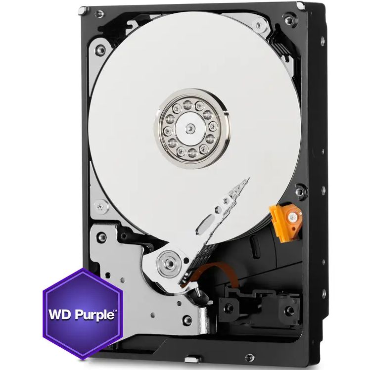 HDD 2TB, 5400rpm, WD Purple, 256M, SATA III (WD23PURZ) на малюнкі №2