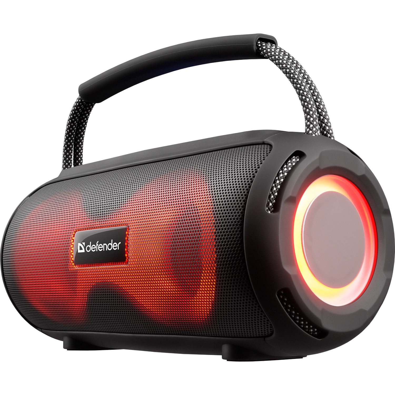 Акустична система 1.0 Defender S450, 10Вт RGB/BT/FM/USB/TF/AUX/TWS чорна (65451) на малюнкі №2