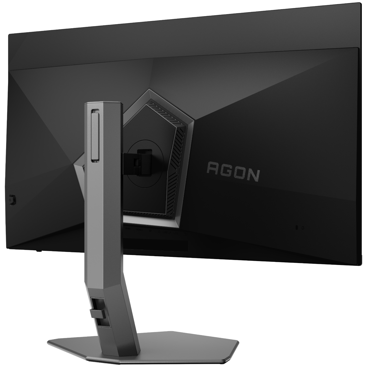 TFT 31.5 AOC AG326UD, QD-OLED, UHD 4K, 165hz, 0,03мс, HDMIx2, DP, USB-hub, HAS, Pivot,колю,чорний (AG326UD) Темно-Сірий на малюнкі №5