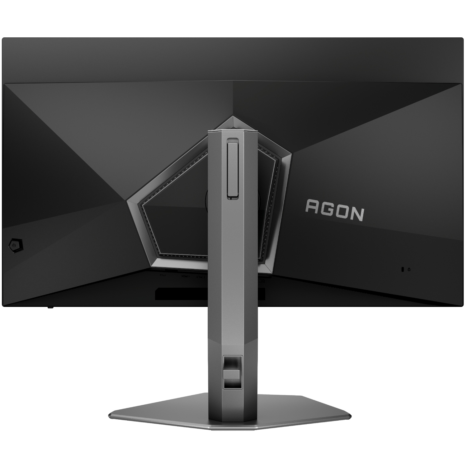 TFT 31.5 AOC AG326UD, QD-OLED, UHD 4K, 165hz, 0,03мс, HDMIx2, DP, USB-hub, HAS, Pivot,колю,чорний (AG326UD) Темно-Сірий на малюнкі №6