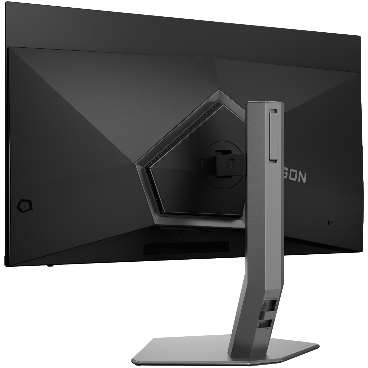 TFT 31.5 AOC AG326UD, QD-OLED, UHD 4K, 165hz, 0,03мс, HDMIx2, DP, USB-hub, HAS, Pivot,колю,чорний (AG326UD) Темно-Сірий на малюнкі №7