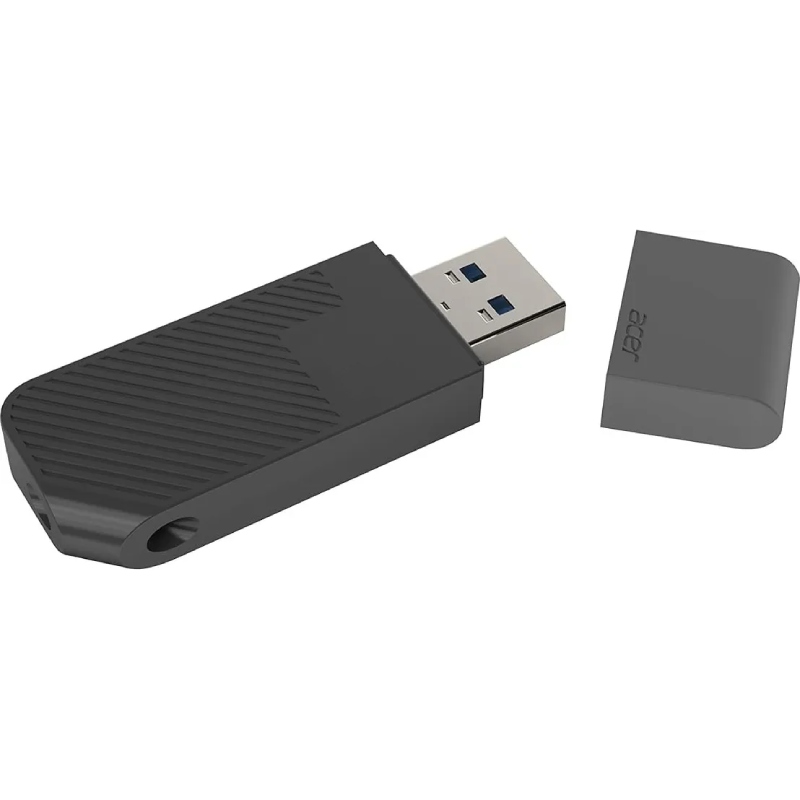 USB Flash Acer UP300 128GB USB 3.2 Black, Retail (BL.9BWWA.527) Чорний на малюнкі №2