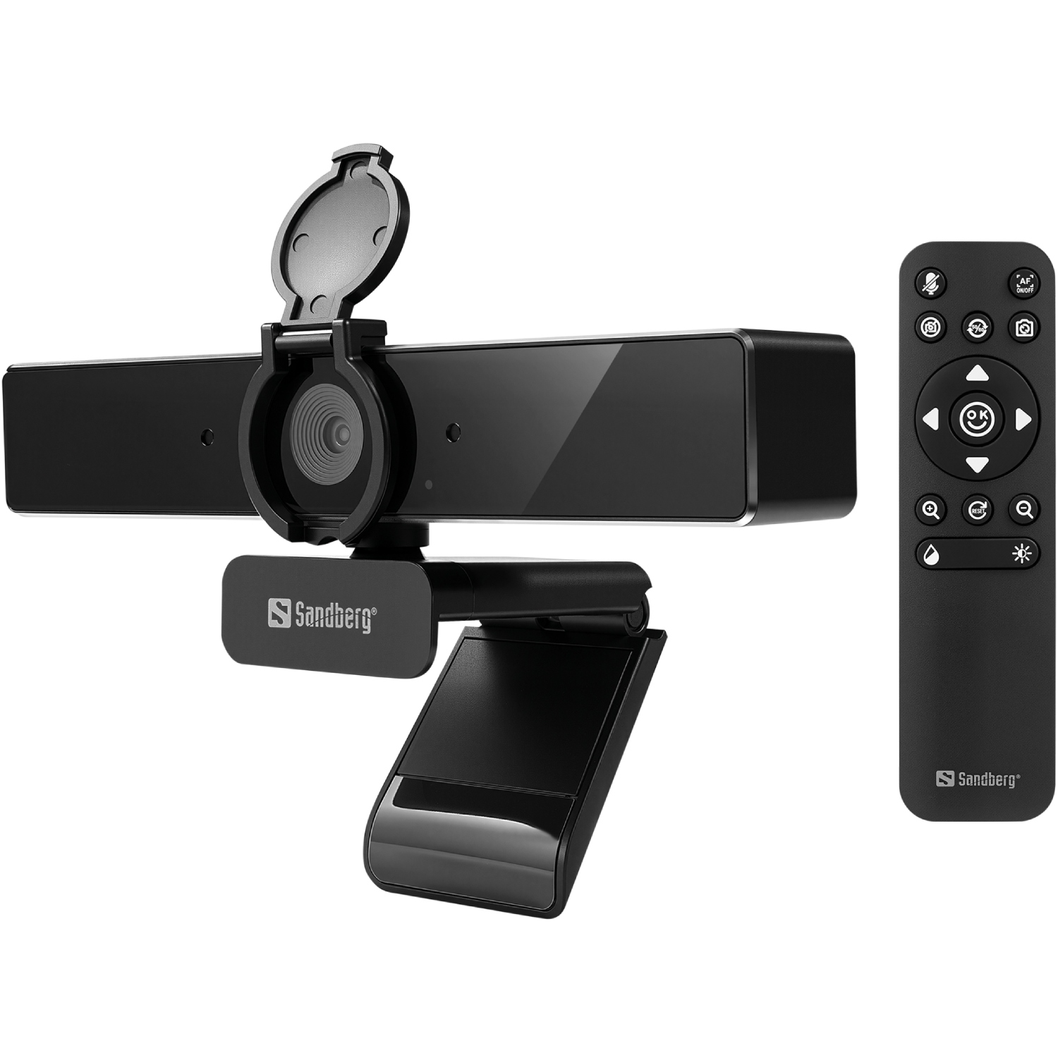 Веб-камера Sandberg 4K Webcam USB-A/USB-C connection, ENC, Remote control (134-45) на малюнкі №5