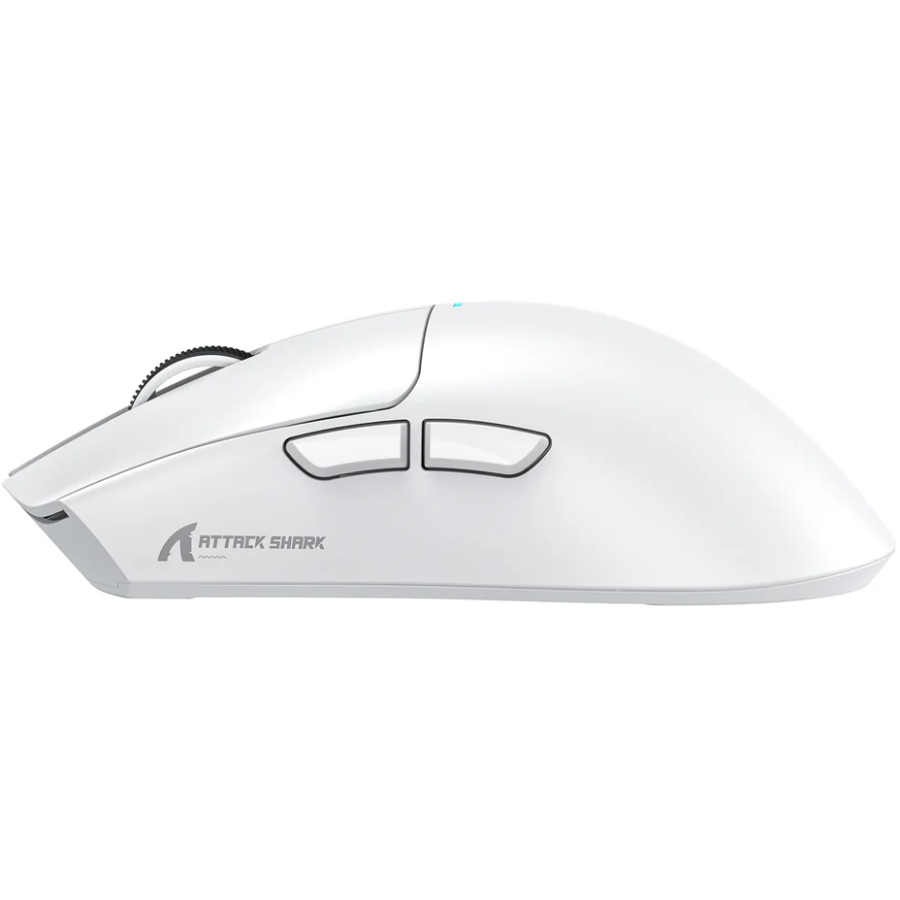 Мишка Attack Shark X11, Wireless/Bluetooth, 22000dpi. (PAW3311), 6кн, White (X11W_AS) Білий на малюнкі №2
