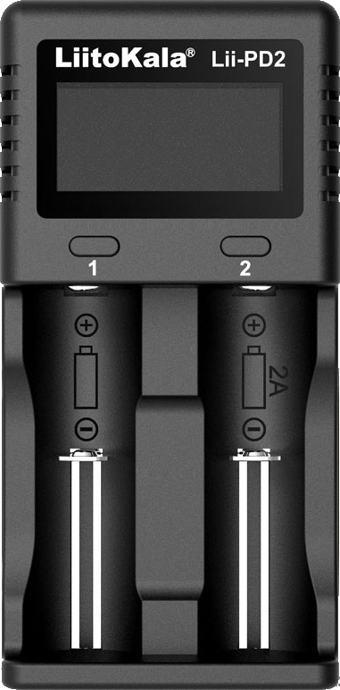 Зарядний пристрій LiitoKala Lii-PD2, 2x(LiOn/LiFePO4/NiMH/NiCd), display (Lii-PD2) на малюнкі №2