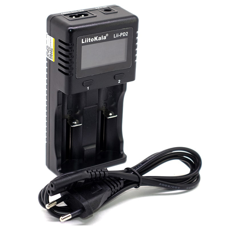 Зарядний пристрій LiitoKala Lii-PD2, 2x(LiOn/LiFePO4/NiMH/NiCd), display (Lii-PD2) на малюнкі №7