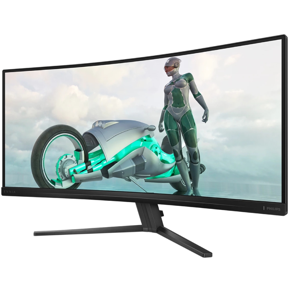 TFT 34 Philips 34M2C3500L, VA, вигнутий, WQHD, 180Hz, 0,5 ms, 2xHDMI, DP (34M2C3500L/00) Сірий на малюнкі №3