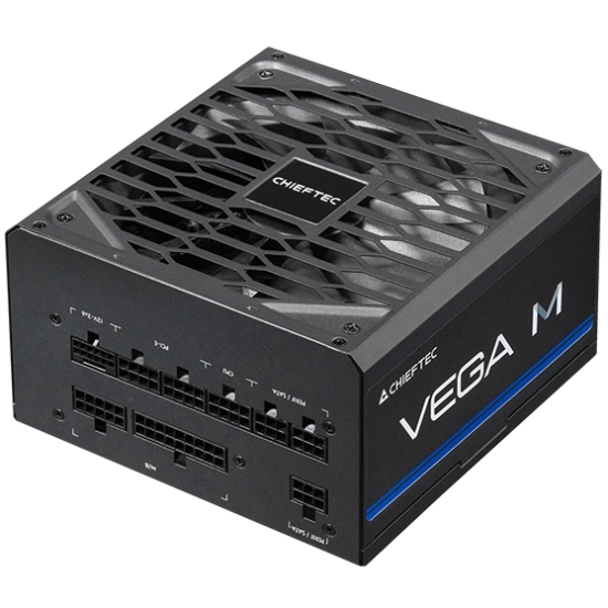 БЖ 850W Chieftec VEGA M ATX 3.1 135mm, 80+ Gold, Fully modular, Retail (PPG-850-C) на малюнкі №1