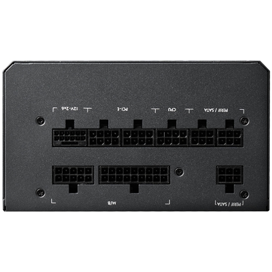 БЖ 850W Chieftec VEGA M ATX 3.1 135mm, 80+ Gold, Fully modular, Retail (PPG-850-C) на малюнкі №5