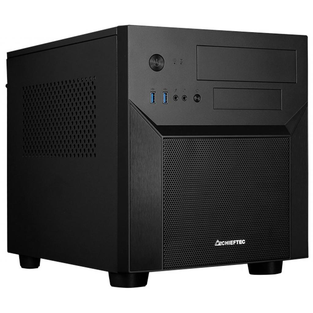 Корпус Chieftec MESH PRO CUBE CI-02B-OP, без БЖ, 2xUSB3.0, mATX, Black (CI-02B-OP) Чорний на малюнкі №1
