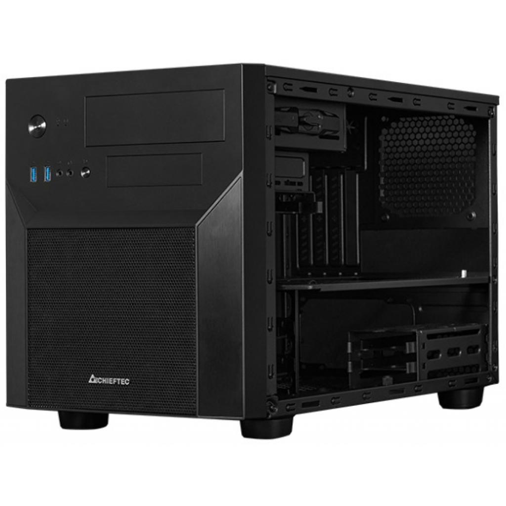 Корпус Chieftec MESH PRO CUBE CI-02B-OP, без БЖ, 2xUSB3.0, mATX, Black (CI-02B-OP) Чорний на малюнкі №4