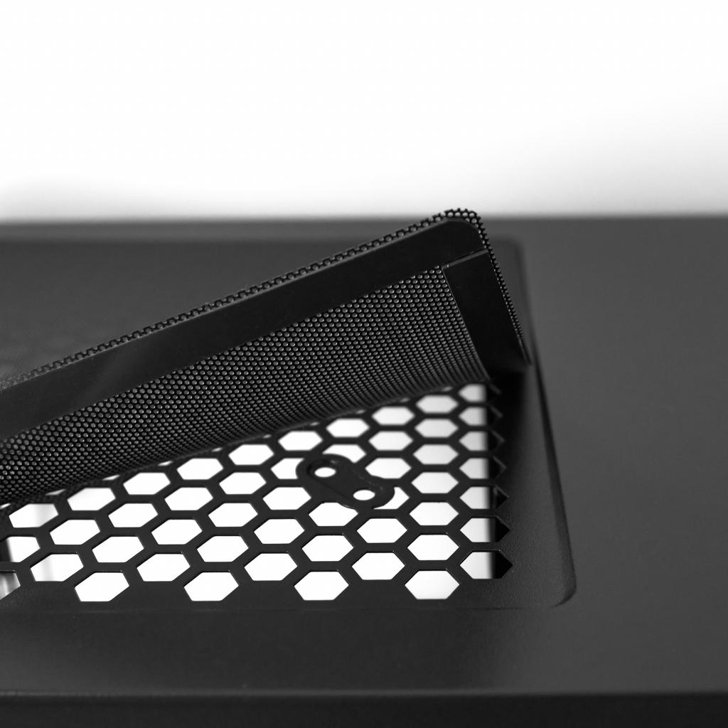 Корпус Chieftec MESH PRO CUBE CI-02B-OP, без БЖ, 2xUSB3.0, mATX, Black (CI-02B-OP) Чорний на малюнкі №7