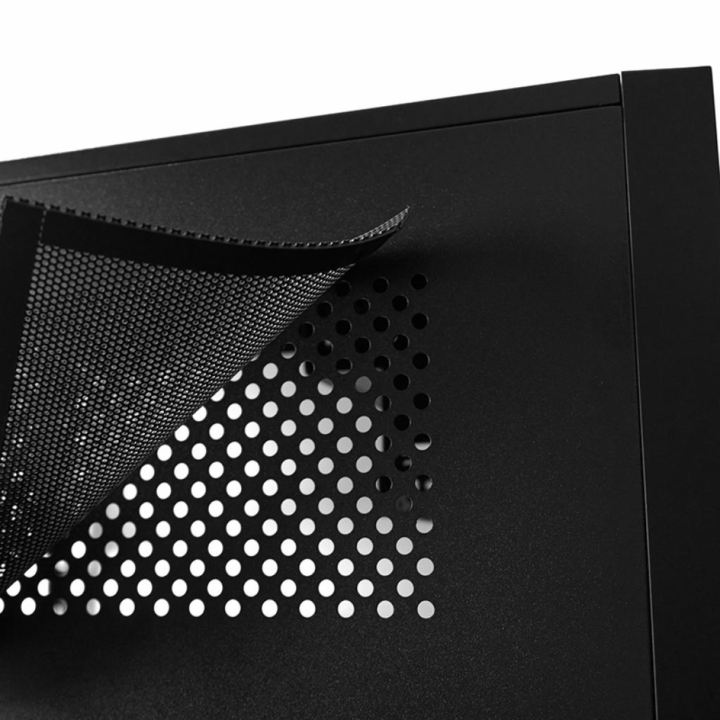Корпус Chieftec MESH PRO CUBE CI-02B-OP, без БЖ, 2xUSB3.0, mATX, Black (CI-02B-OP) Чорний на малюнкі №8