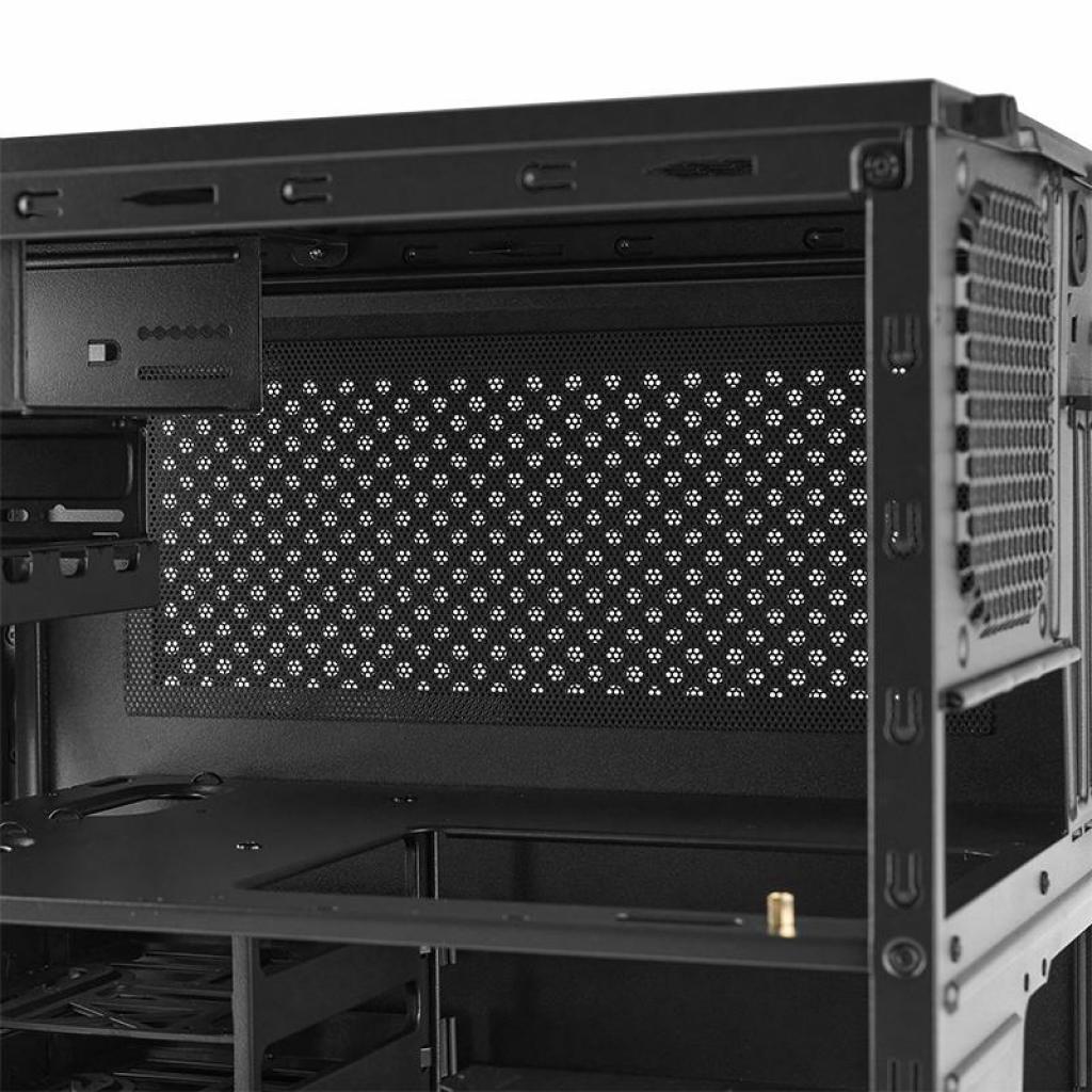 Корпус Chieftec MESH PRO CUBE CI-02B-OP, без БЖ, 2xUSB3.0, mATX, Black (CI-02B-OP) Чорний на малюнкі №10