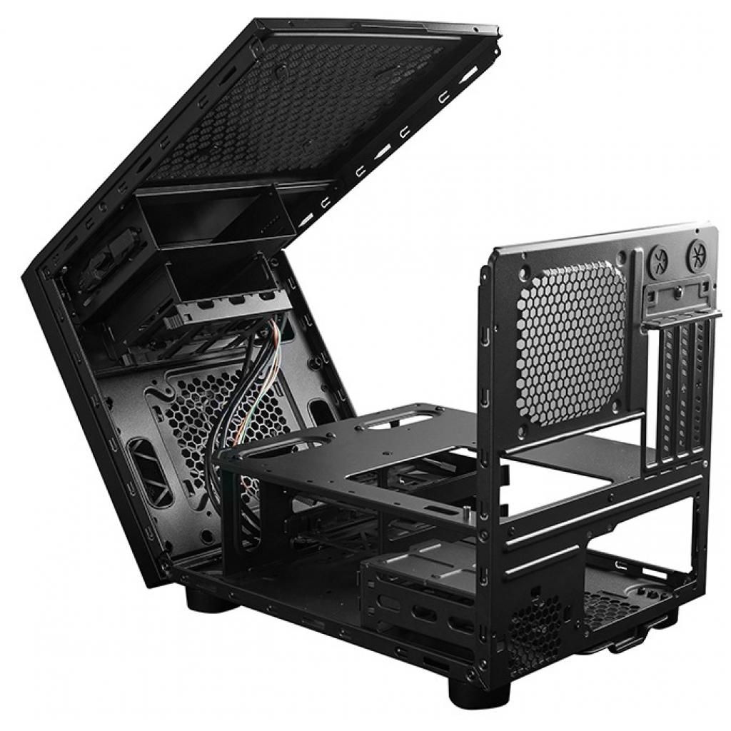 Корпус Chieftec MESH PRO CUBE CI-02B-OP, без БЖ, 2xUSB3.0, mATX, Black (CI-02B-OP) Чорний на малюнкі №12