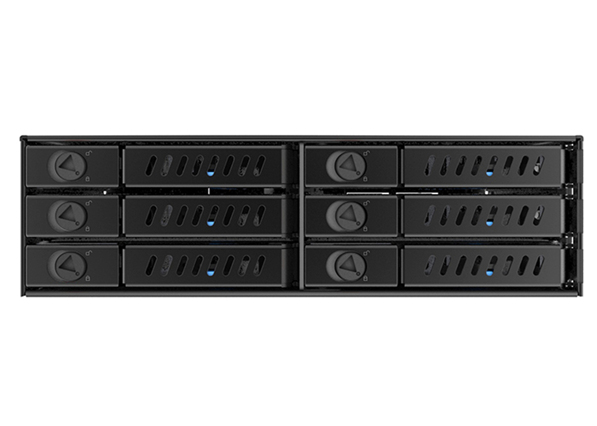 Бекплейн Chieftec 1x5.25 - 6x2.5 HDDs Hot-Swap Metal (CMR-625) на малюнкі №1