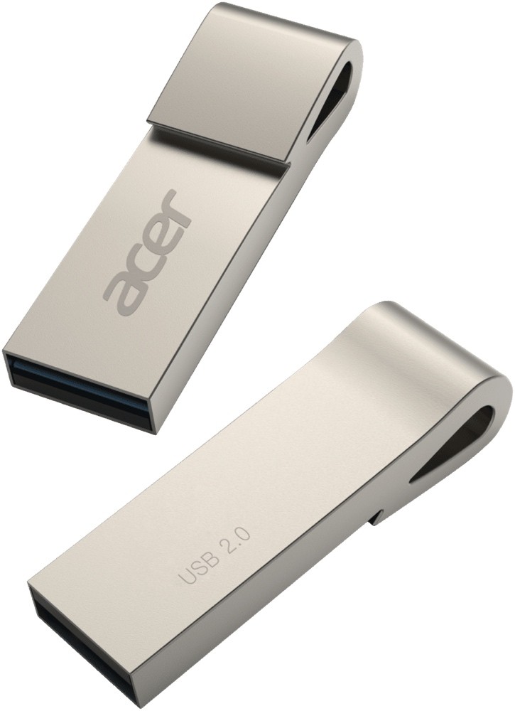 USB Flash Acer UF300 128GB USB 3.2 Gen1 Metal, Retail (BL.9BWWA.519) Сірий на малюнкі №5