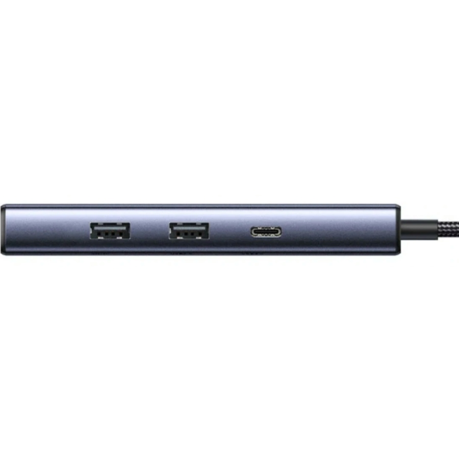 Док-станція USB 3.0 Type-C - 2xUSB-A 3.0/ 1xUSB-C 3.0/ DP4K60Hz/RJ45/ PD 100W CM512 сіра UGREEN (75643) на малюнкі №3