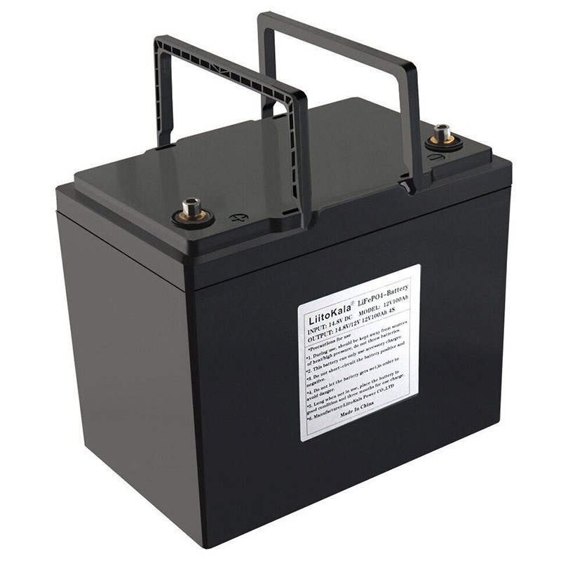 Акумуляторна батарея LiitoKala LiFePO4 12V100Ah (12V100Ah LiFePO4) на малюнкі №2