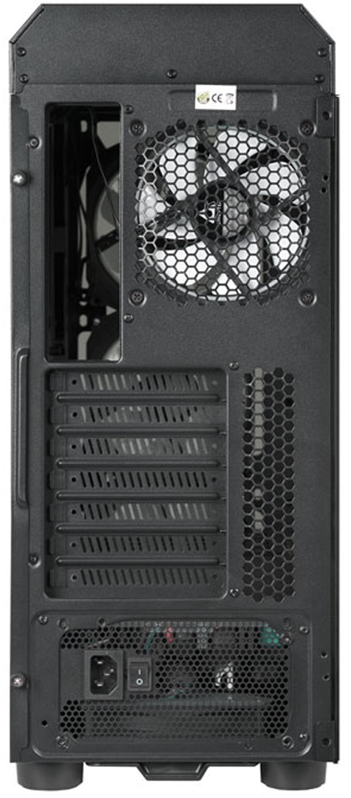 Корпус Chieftec SCORPION III 4x120mm A-RGB, ATX, без БЖ, Black (GL-03B-OP) Чорний на малюнкі №7