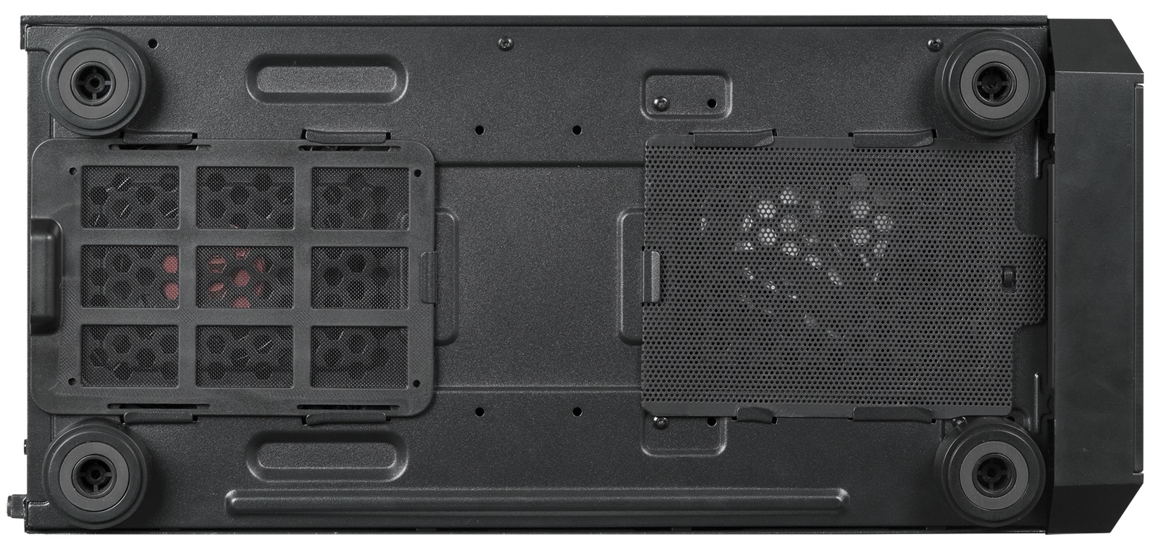 Корпус Chieftec SCORPION III 4x120mm A-RGB, ATX, без БЖ, Black (GL-03B-OP) Чорний на малюнкі №9