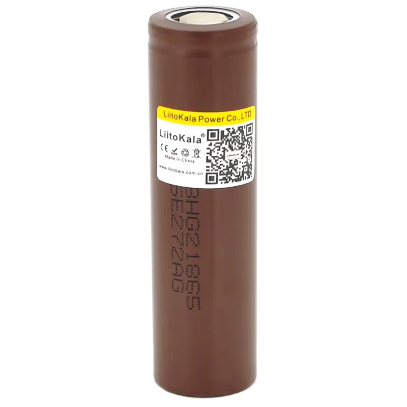 Акумулятор 18650 LiitoKala, Lii-HG2, 3000mAh, 3.7V li-ion battery, 1 pcs (Lii-HG2) на малюнкі №1