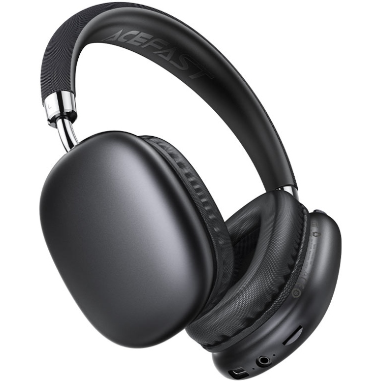 Гарнітура Acefast H13, Bluetooth+3,5мм Black (6974316285878) Чорний на малюнкі №2