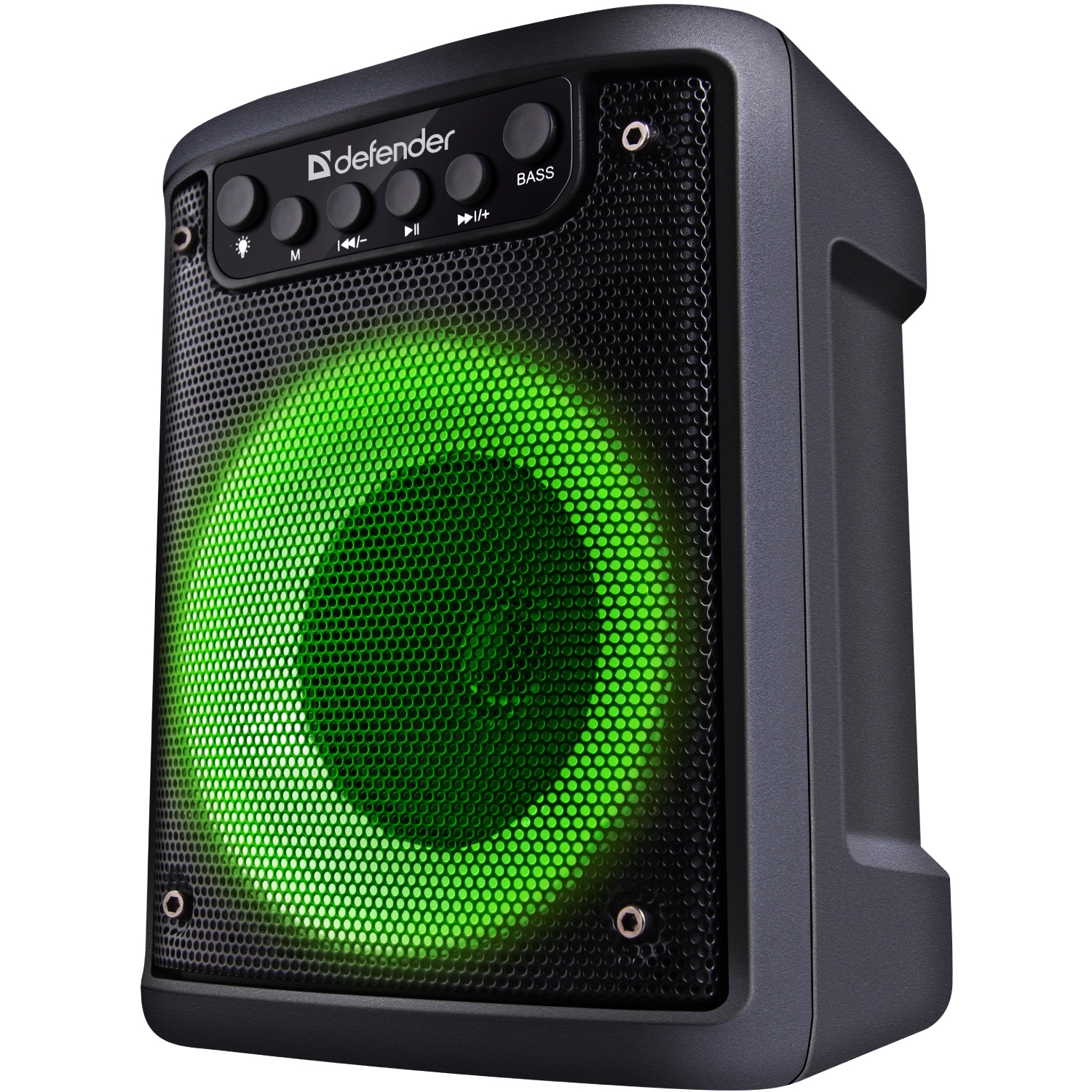 Акустична система 1.0 Defender Funky 10Вт, Light/BT/FM/USB/MIC/AUX (65053) Чорний на малюнкі №3