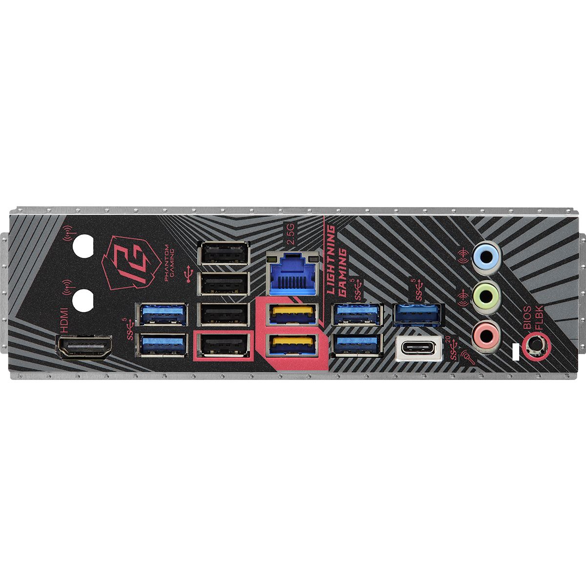 ASRock (AM5/B650, 4*DDR5, 2xPCIex16, HDMI, 4xSATA, 3xM.2, 2.5GLan, 7.1ch, ATX) (B650 PG LIGHTNING) на малюнкі №4