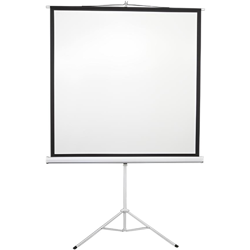 Проєкційний екран AGN (135 на тринозі 1:1 Matte White) (AGNT135S) на малюнкі №1