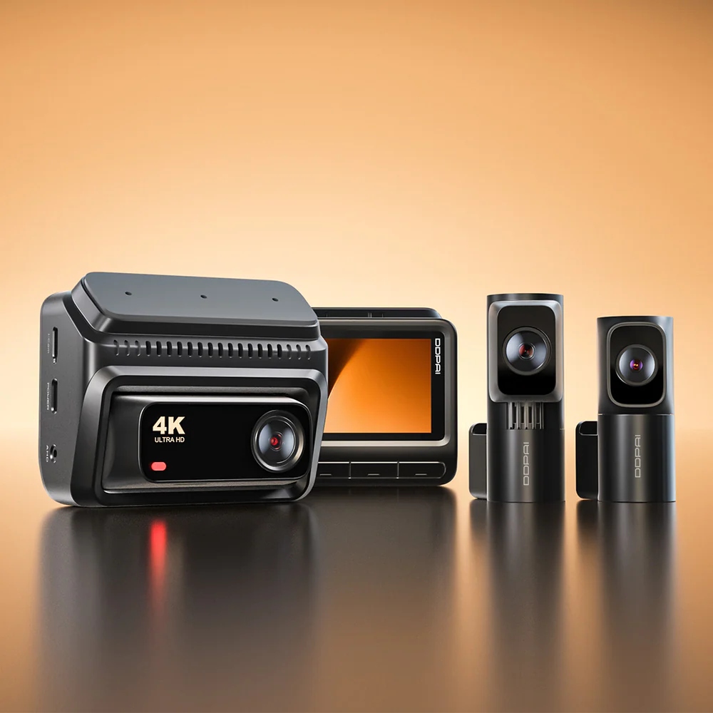 Відеореєстратор DDPAI Dashcam Z60T + камера заднього виду + камера салону (6934915206896) на малюнкі №3