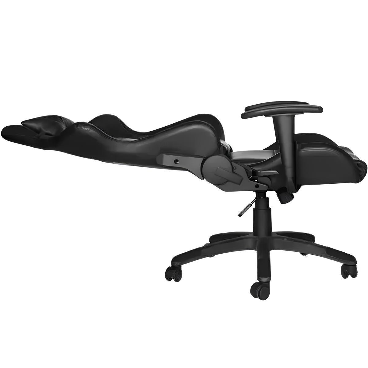 Крісло ігрове XTRIKE ME Advanced Gaming Chair GC-905, 50мм, чорне (GC-905BK) Чорний на малюнкі №3