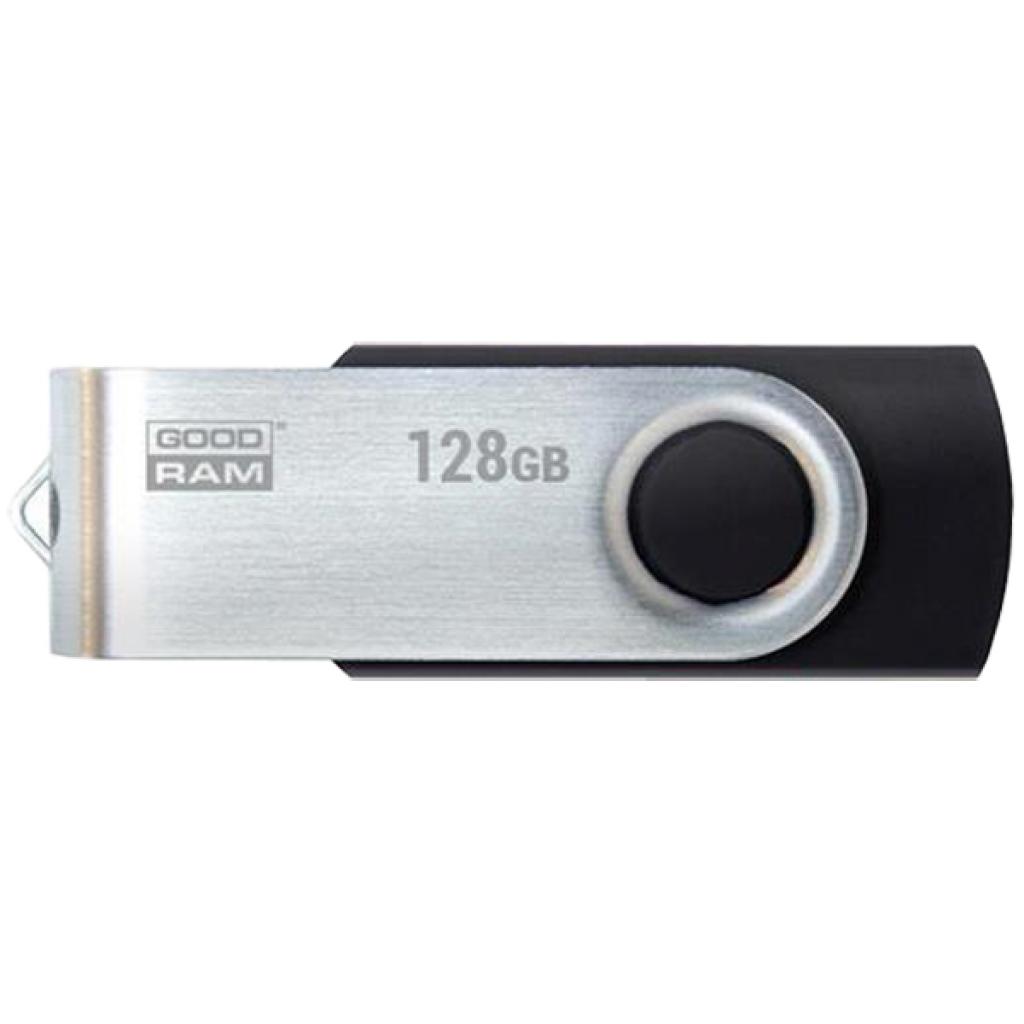USB Flash GoodRAM 128GB USB 3.0 UTS3, Retail (UTS3-1280K0R11#) Чорний на малюнкі №1