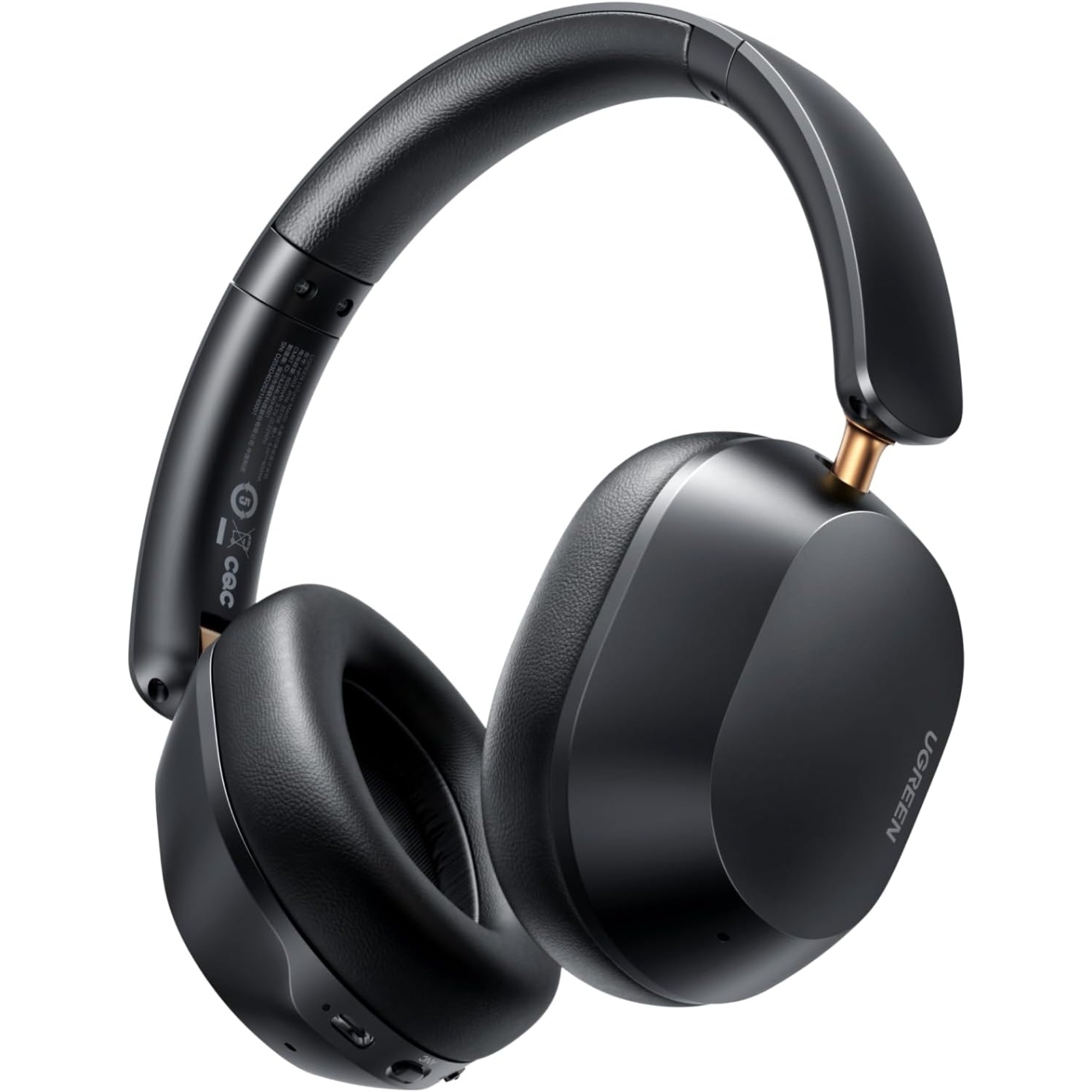 Навушники UGREEN HP203 HiTune Max5С Hybrid ANC Black (35757) на малюнкі №2