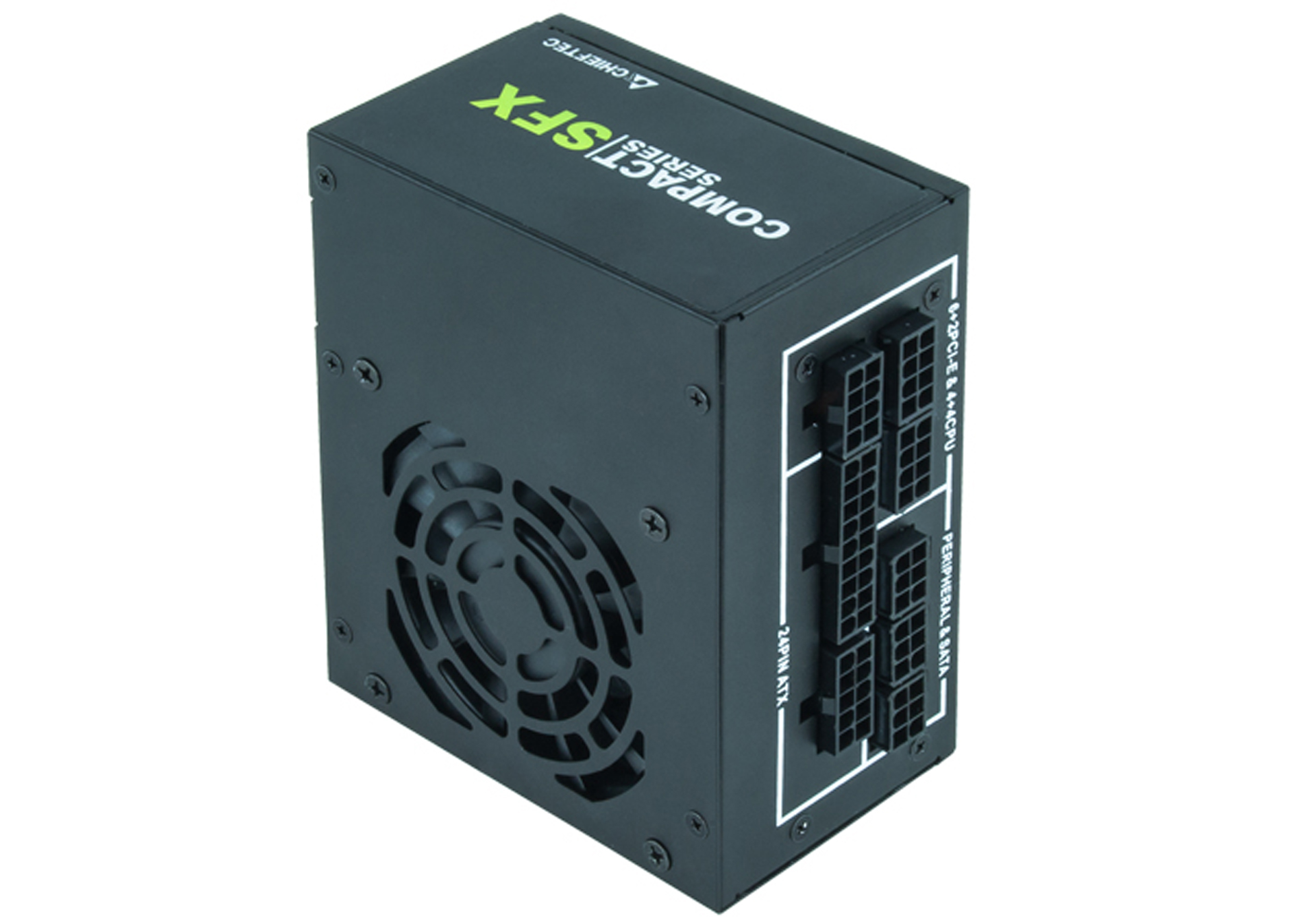 БЖ 450W Chieftec COMPACT SFX 80mm, 80+ GOLD, Modular, Retail Box (CSN-450C) на малюнкі №1