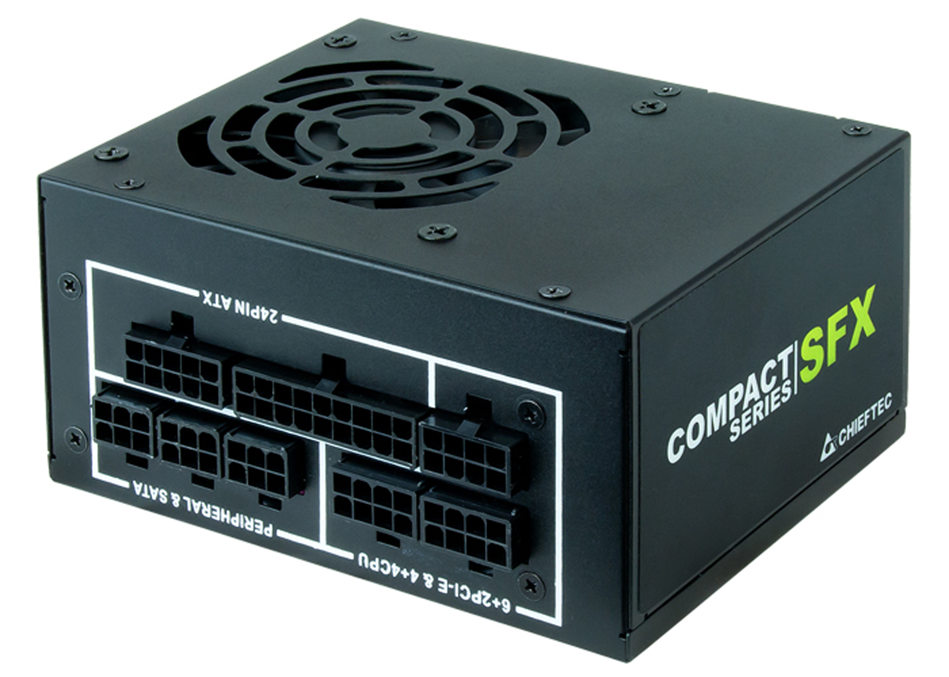 БЖ 450W Chieftec COMPACT SFX 80mm, 80+ GOLD, Modular, Retail Box (CSN-450C) на малюнкі №2