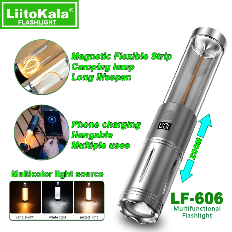 Ліхтар LiitoKala (LF-606) на малюнкі №2