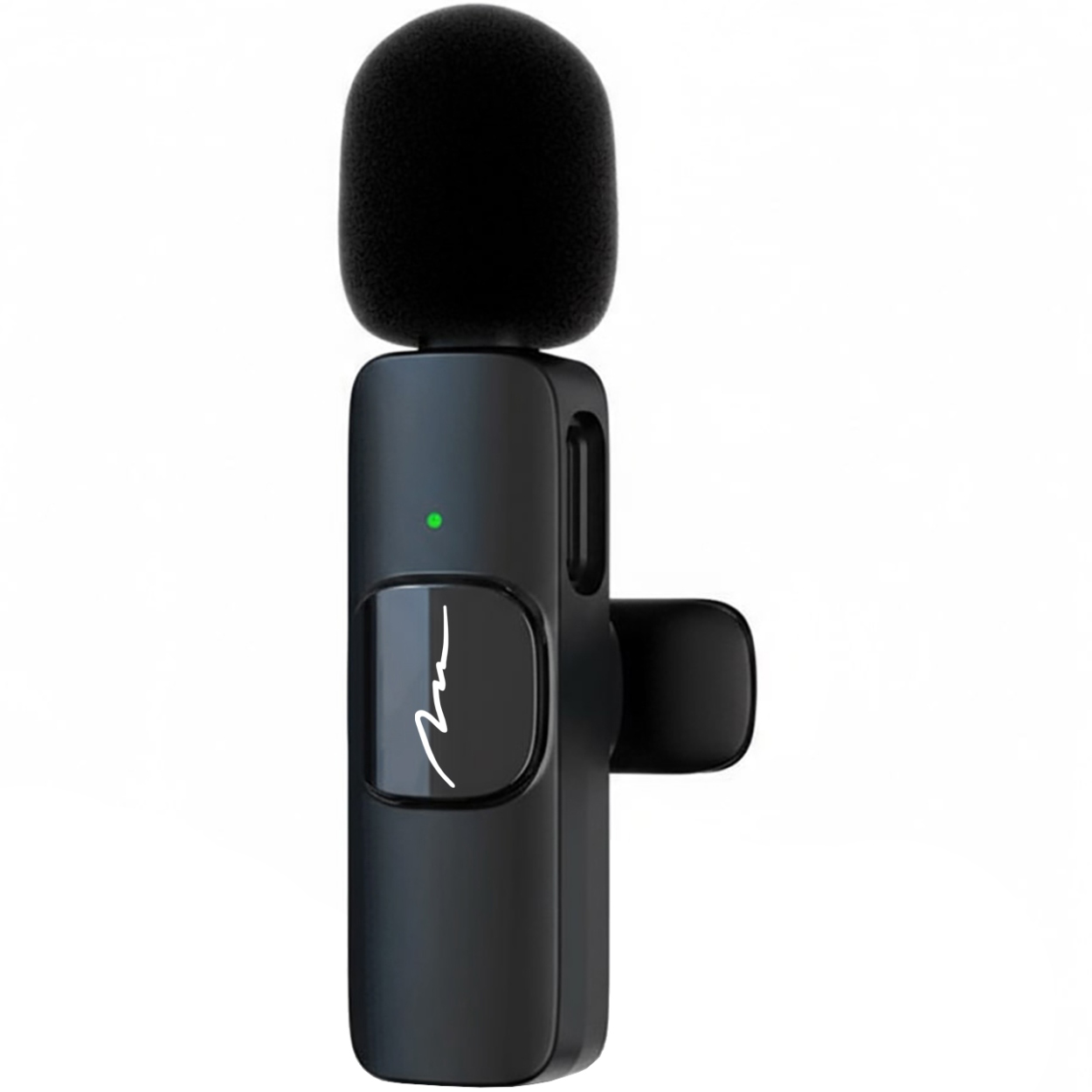 Бездротовий петличний мікрофон Media-Tech USB-C/Lightning 2-Pack Micro-Mic Duo Black (MT416) Чорний на малюнкі №3