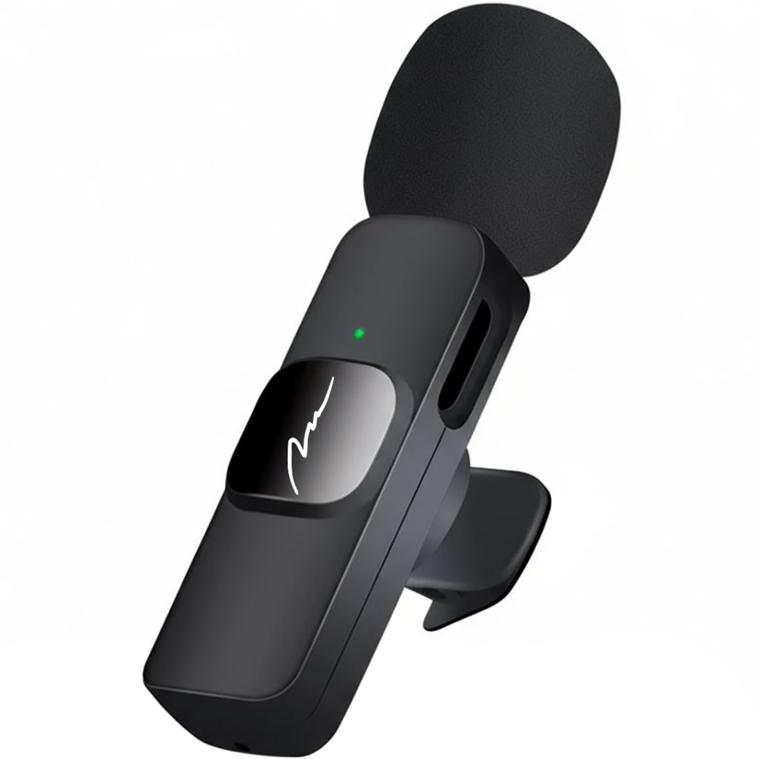 Бездротовий петличний мікрофон Media-Tech USB-C/Lightning 2-Pack Micro-Mic Duo Black (MT416) Чорний на малюнкі №4