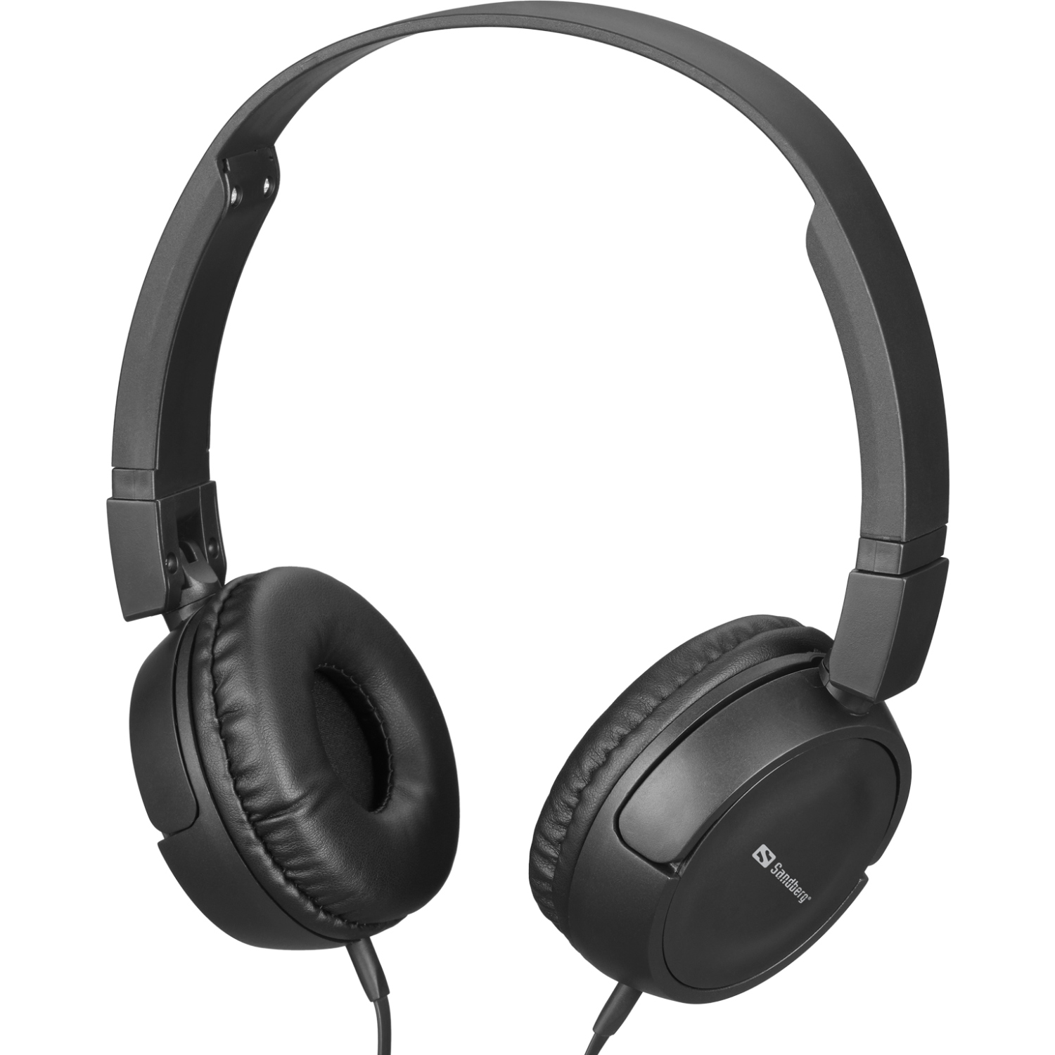 Гарнітура Sandberg Saver MiniJack HeadPhone Travel, 3,5мм, Black (325-30) Чорний на малюнкі №1