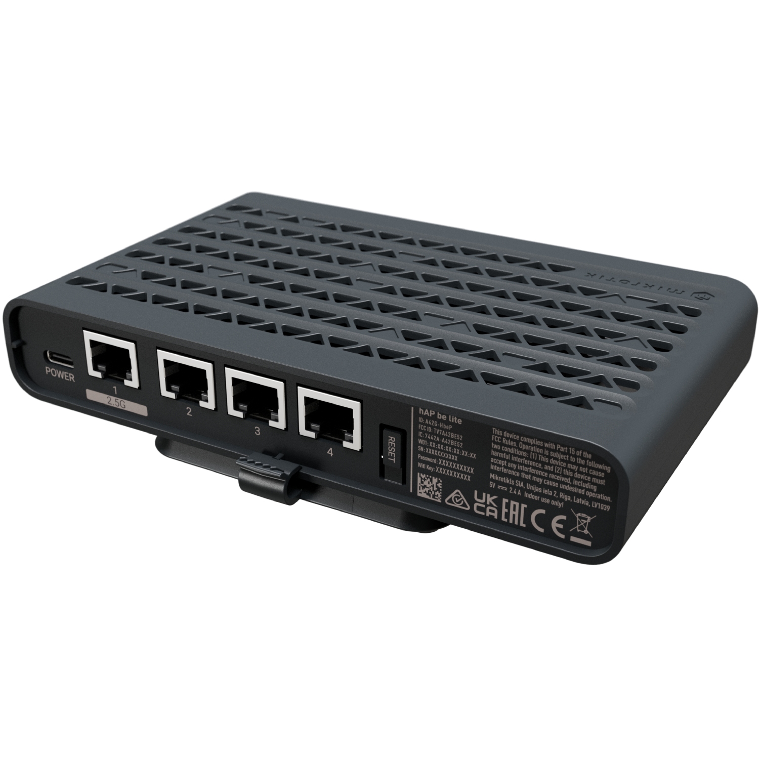 Маршрутизатор Mikrotik hAP be lite (A42G-HbeP) на малюнкі №4
