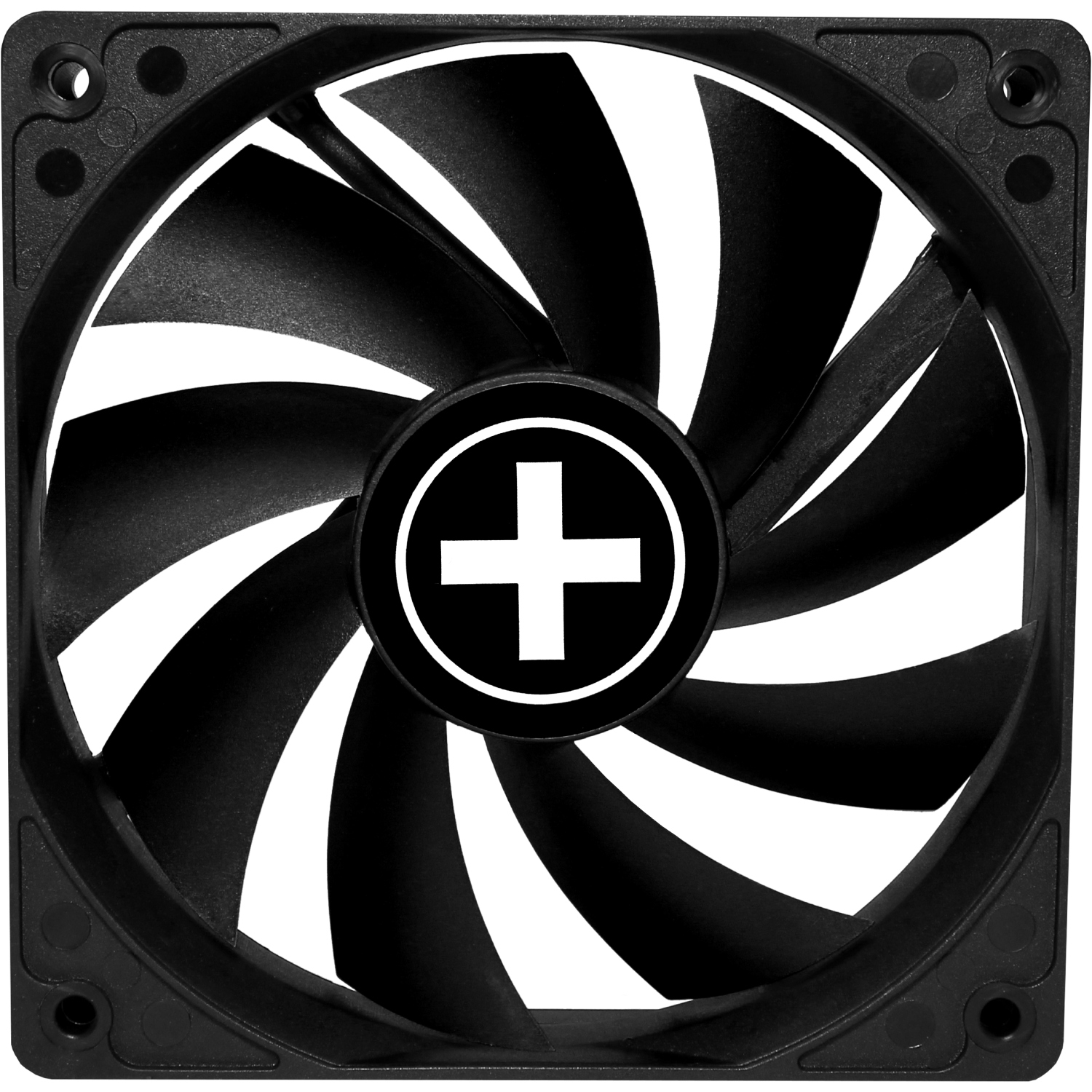 Вентилятор для корпуса 120mm Xilence XPF120.B Black, Retail Box (XF139) на малюнкі №1