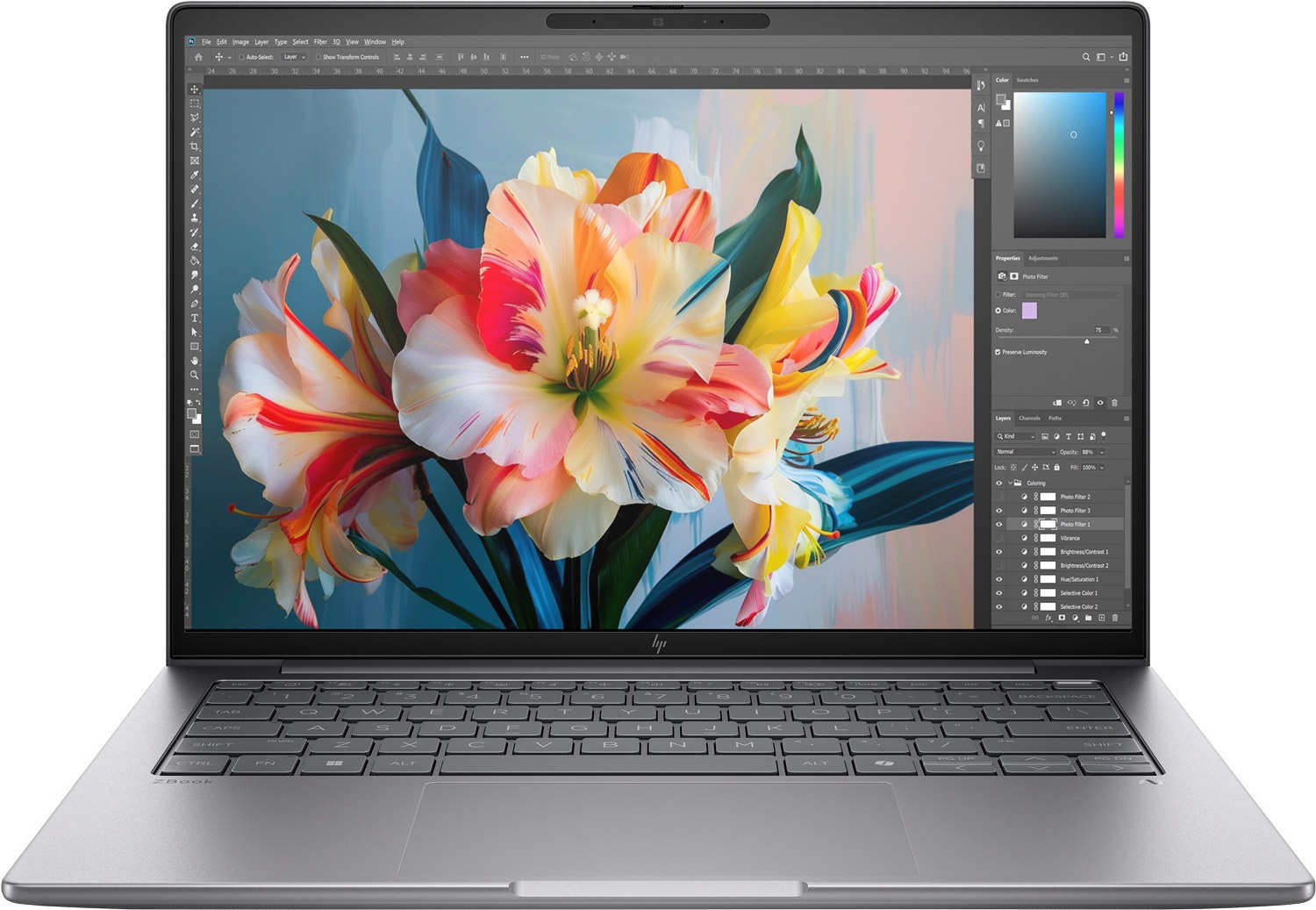 HP ZBook 8 G1a 14" WUXGA, 300n/Ryzen AI 9 HX PRO 375 (5.1)/64Gb/SSD2Tb/Radeon/FPS/Підсв/DOS